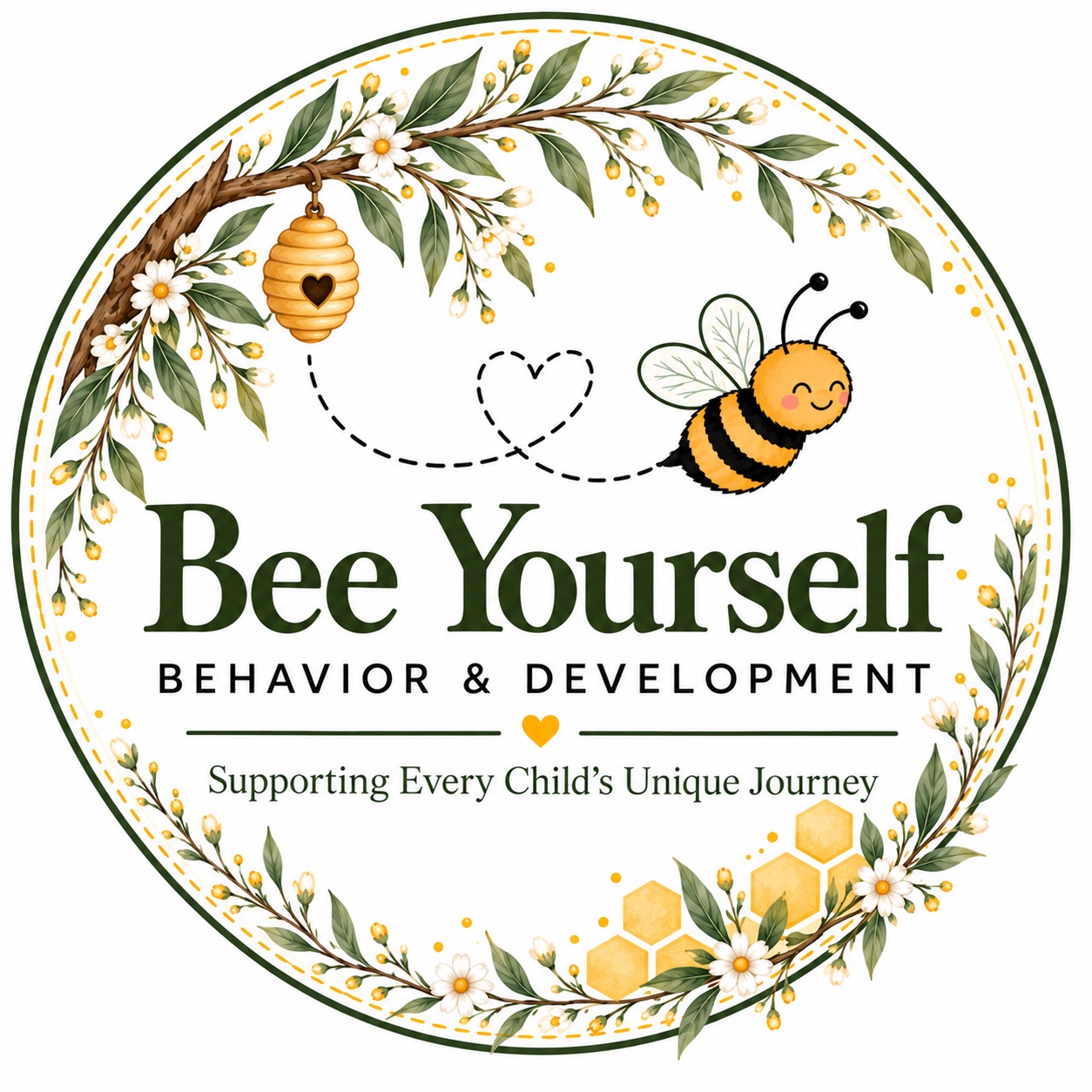 Bee Yourself Behavior & Development logo